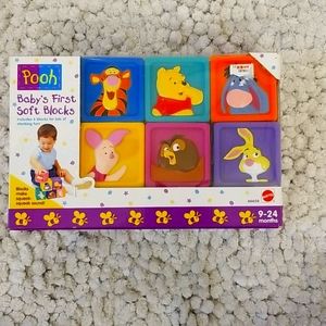 Pooh Baby's First Soft Blocks